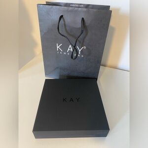 Kay Jewelers Box and Bag (Empty)